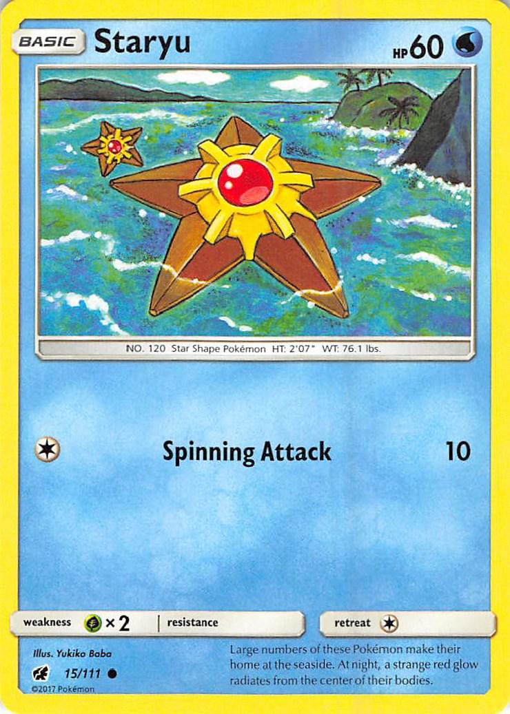 Staryu #15 Pokemon Crimson Invasion
