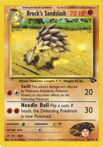 Brock's Sandslash #36 Pokemon Gym Challenge