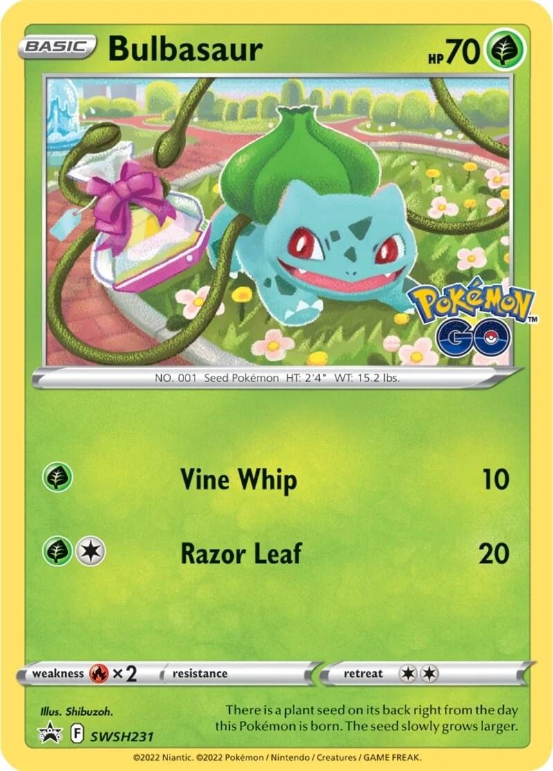 Bulbasaur #SWSH231 Pokemon Promo