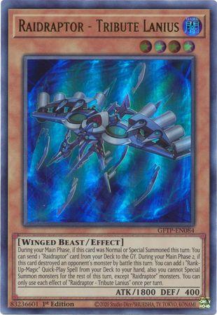 Raidraptor - Tribute Lanius GFTP-EN084 YuGiOh Ghosts From the Past