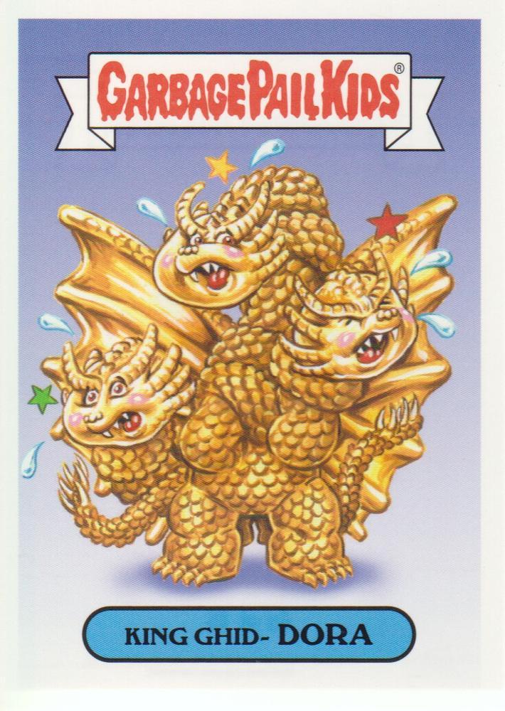 King Ghid-DORA #4a Garbage Pail Kids Oh, the Horror-ible