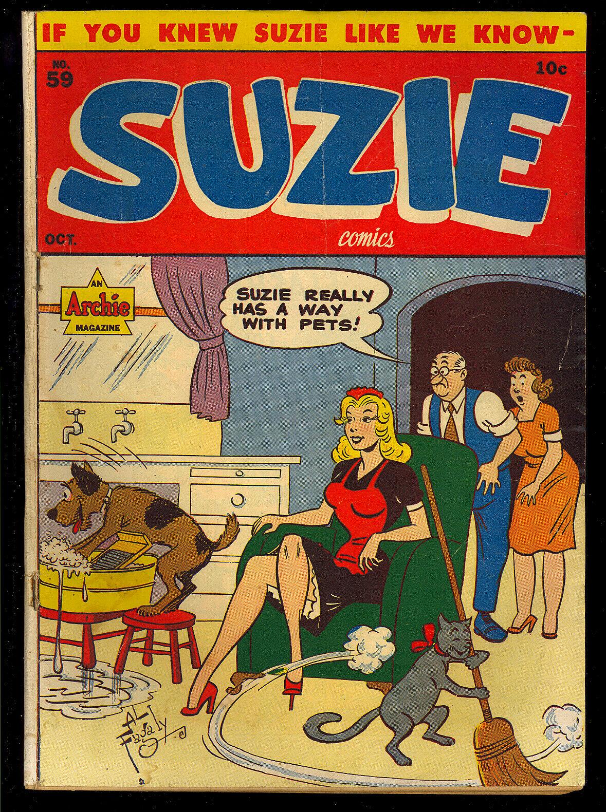 Suzie Comics #59 (1947) Comic Books Suzie Comics