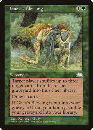 Gaea's Blessing Magic Weatherlight