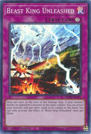 Beast King Unleashed MP22-EN171 YuGiOh 2022 Tin of the Pharaoh's Gods Mega Pack