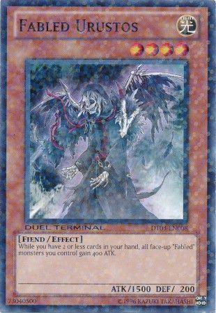 Fabled Urustos DT03-EN008 YuGiOh Duel Terminal 3
