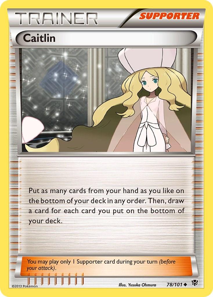 Caitlin #78 Pokemon Plasma Blast