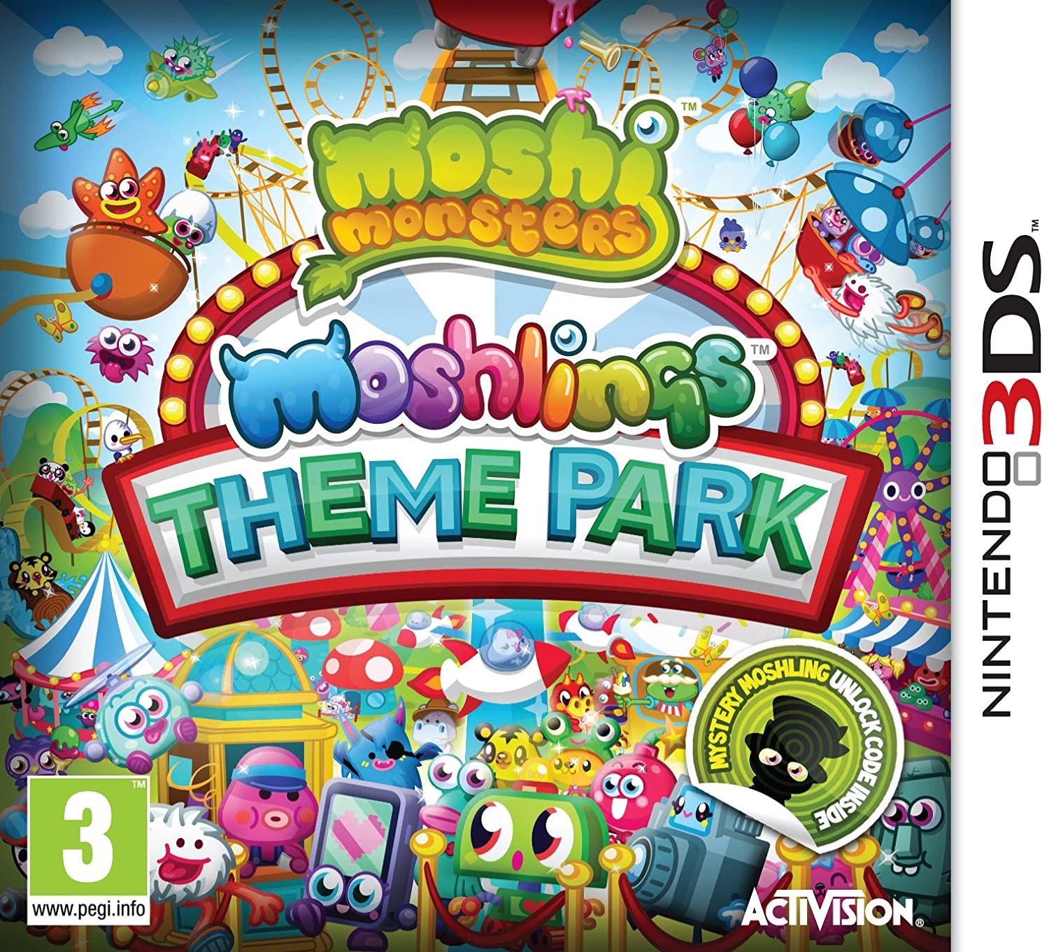 Moshi Monsters: Moshlings Theme Park PAL Nintendo 3DS