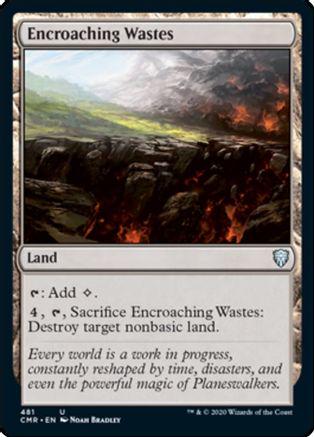 Encroaching Wastes Magic Commander Legends
