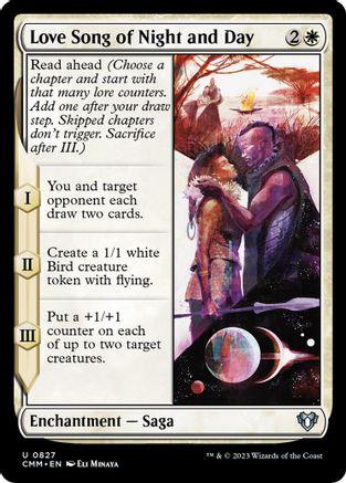 Love Song of Night and Day #827 Magic Commander Masters