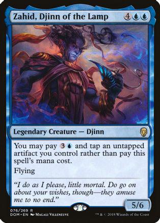 Zahid, Djinn of the Lamp Magic Dominaria
