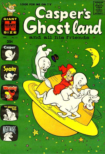 Casper's Ghostland #12 (1962) Comic Books Casper's Ghostland
