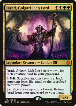 Jarad, Golgari Lich Lord #179 Magic Commander Anthology