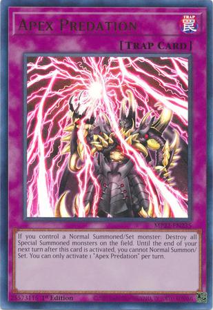 Apex Predation MP22-EN235 YuGiOh 2022 Tin of the Pharaoh's Gods Mega Pack