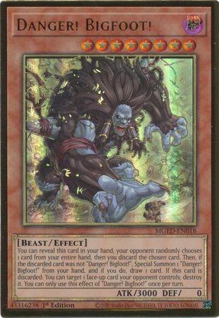 Danger! Bigfoot! MGED-EN018 YuGiOh Maximum Gold: El Dorado