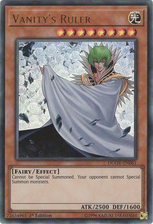 Vanity's Ruler DUOV-EN061 YuGiOh Duel Overload