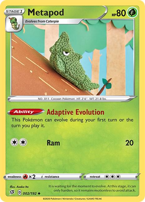Metapod #2 Pokemon Rebel Clash
