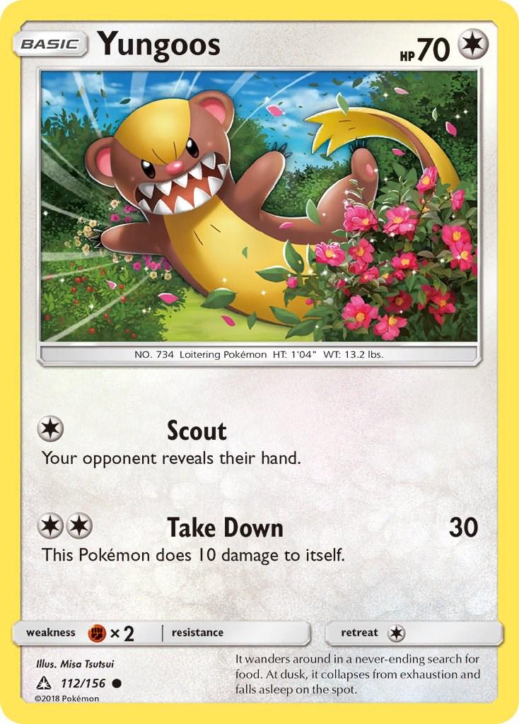 Yungoos #112 Pokemon Ultra Prism
