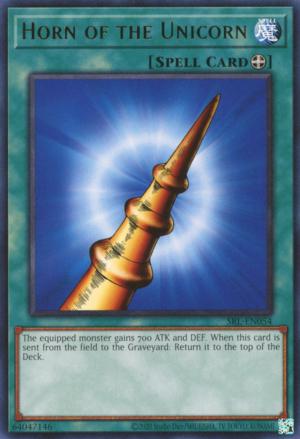 Horn of the Unicorn SRL-EN054 YuGiOh Spell Ruler: 25th Anniversary