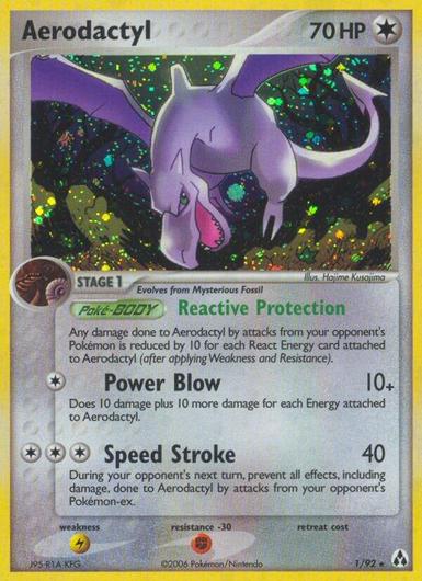 Aerodactyl #1 Cover Art