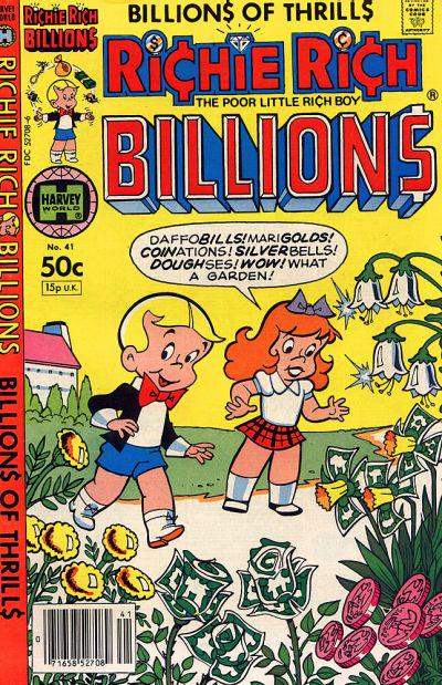 Richie Rich Billions #41 (1981) Comic Books Richie Rich Billions