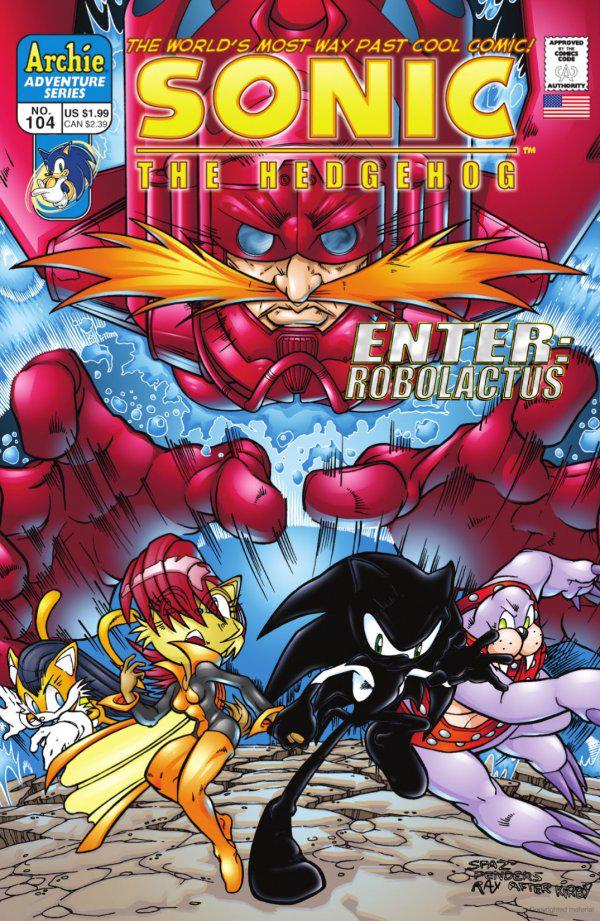 Sonic the Hedgehog #104 (2002) Comic Books Sonic the Hedgehog