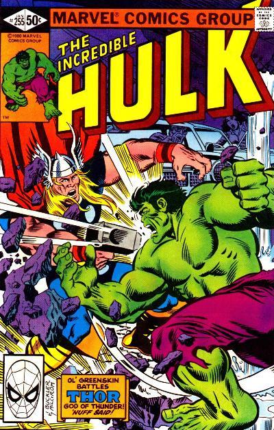 The Incredible Hulk #255 (1981) Comic Books Incredible Hulk