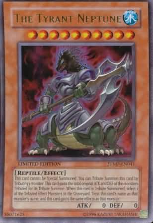 The Tyrant Neptune JUMP-EN041 YuGiOh Shonen Jump Promo