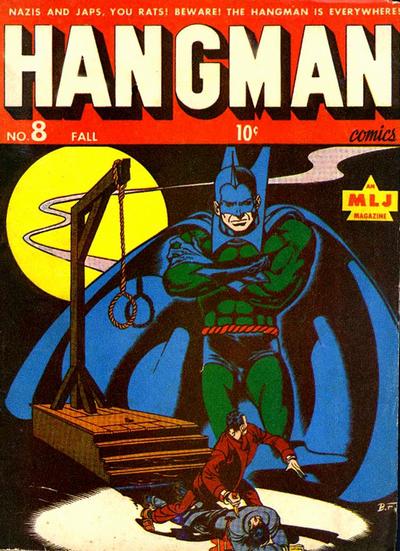 Hangman Comics #8 (1943) Comic Books Hangman Comics