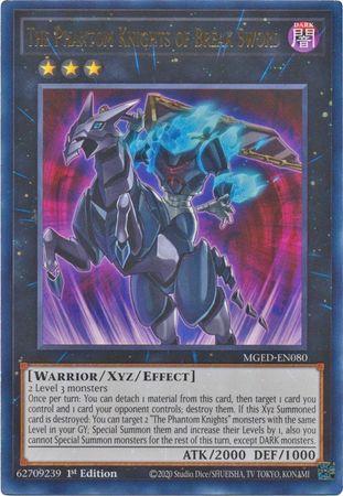 The Phantom Knights of Break Sword MGED-EN080 YuGiOh Maximum Gold: El Dorado