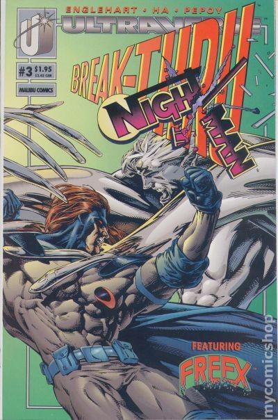Ultraverse: The Night Man #3 (1993) Comic Books Ultraverse: The Night Man