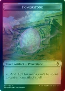 Powerstone / Golem Token Foil