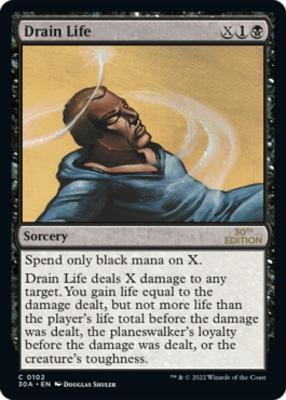 Drain Life #102 Magic 30th Anniversary