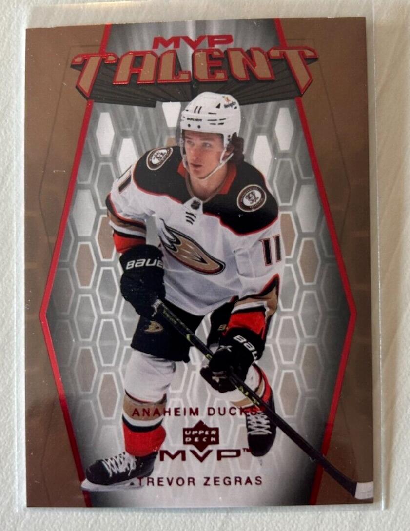 Trevor Zegras #MT-54 Hockey Cards 2023 Upper Deck MVP 20th Anniversary