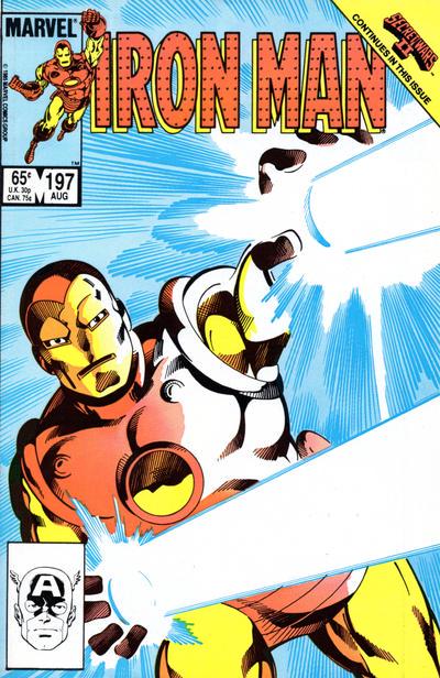Iron Man #197 (1985) Comic Books Iron Man