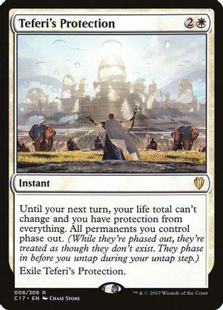 Teferi's Protection Magic Commander 2017