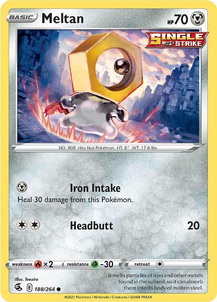 Meltan #188 Pokemon Fusion Strike