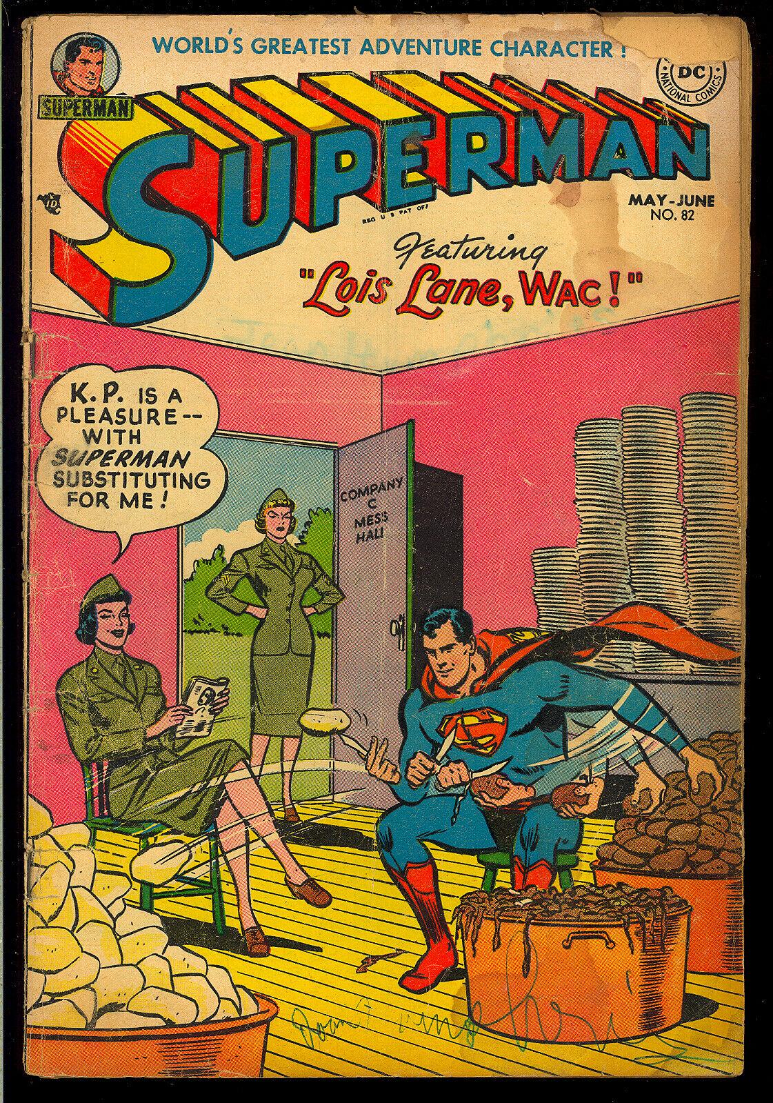 Superman #82 (1953) Comic Books Superman