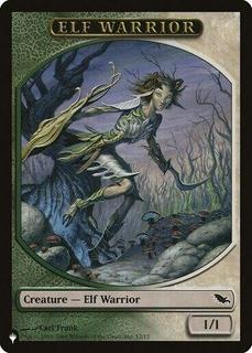 Elf Warrior // Emblem - Tibalt, Cosmic Impostor