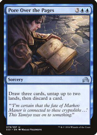 Pore Over the Pages Magic Shadows Over Innistrad