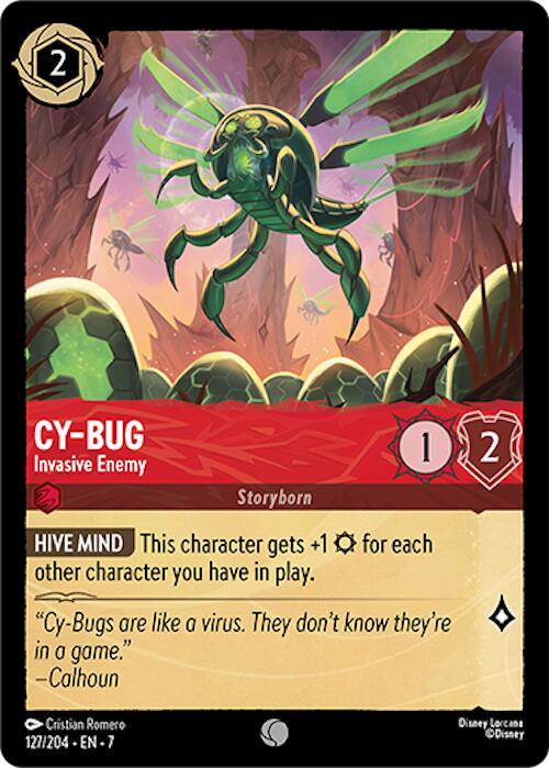 Cy-Bug - Invasive Enemy #127 Lorcana Archazia's Island