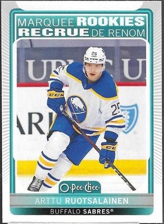 Arttu Ruotsalainen #521 Hockey Cards 2021 O Pee Chee