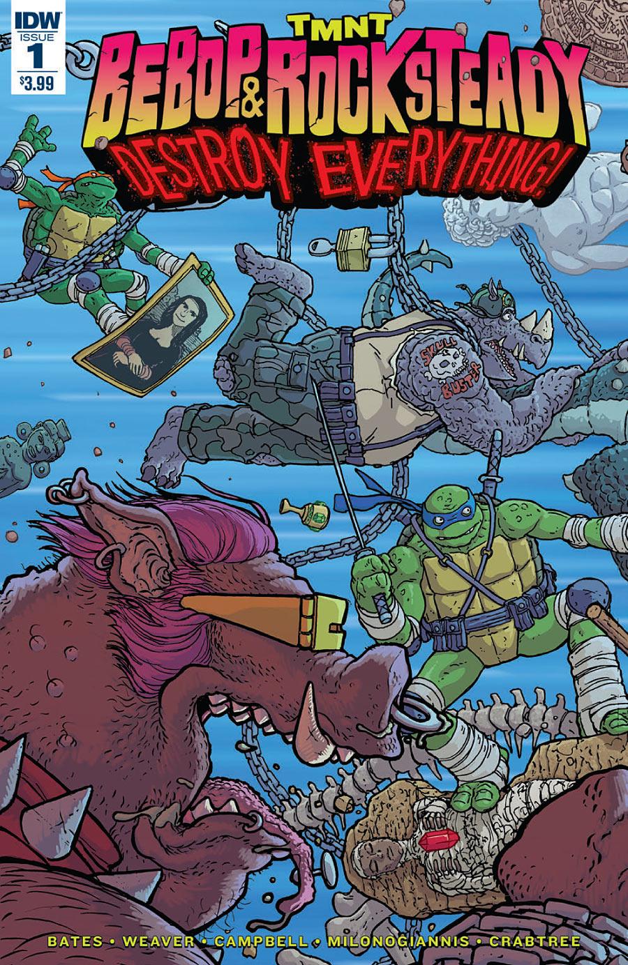 Teenage Mutant Ninja Turtles: Bebop & Rocksteady Destroy Everything #1 (2016) Comic Books Teenage Mutant Ninja Turtles: Bebop & Rocksteady Destroy Everything