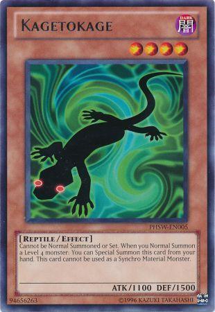 Kagetokage PHSW-EN005 YuGiOh Photon Shockwave