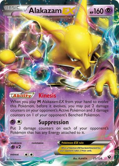 Alakazam EX #25 Cover Art