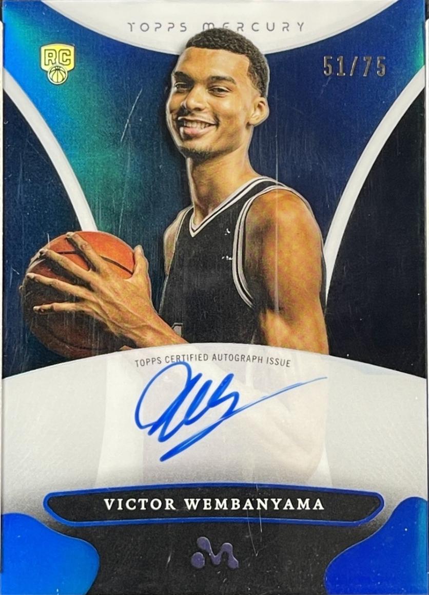 Victor Wembanyama [Blue Refractor] #WA-5