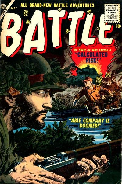Battle #52 (1957) Comic Books Battle