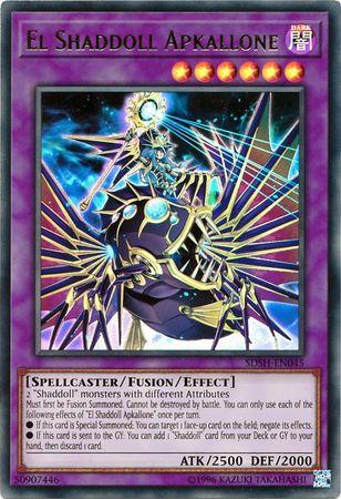 El Shaddoll Apkallone SDSH-EN045 YuGiOh Structure Deck: Shaddoll Showdown