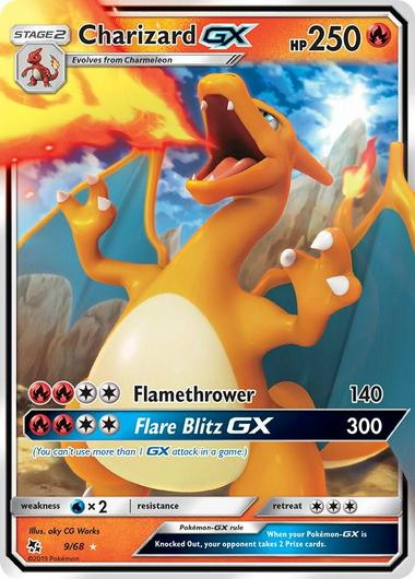 Charizard GX #9 Cover Art