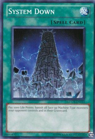 System Down LCGX-EN213 YuGiOh Legendary Collection 2: The Duel Academy Years Mega Pack