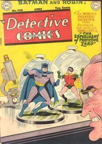 Detective Comics #148 (1949) Comic Books Detective Comics